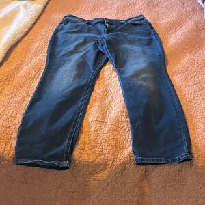 Old Navy Women's High Rise Dark Blue Jeans
